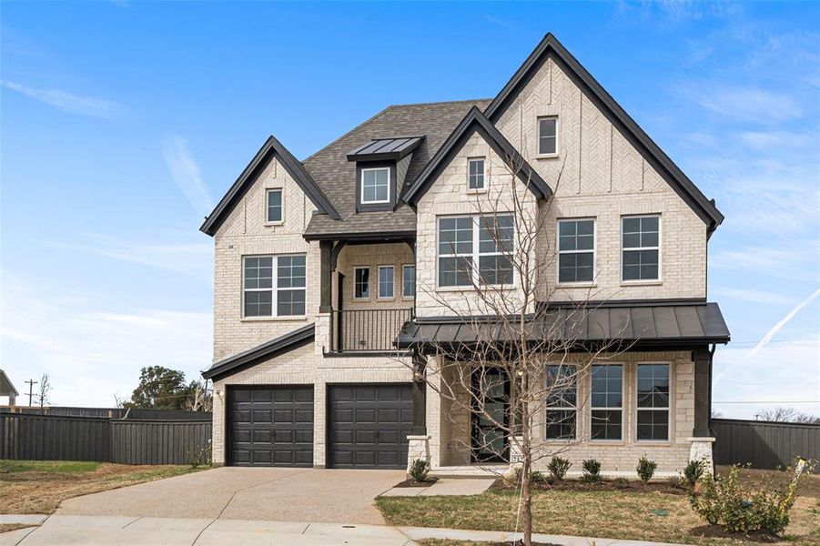 Front exterior of a new home in , Venus, TX, highlighting curb appeal (Image 24). Front exterior of a new home in , Venus, TX, highlighting curb appeal (Image 24).