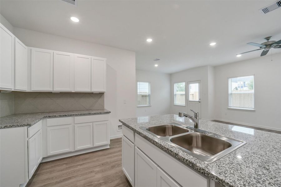 Furnished interior view inside a new home in , Houston (Image 9).
