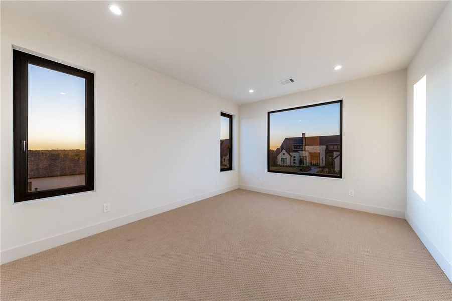 Spacious, unfurnished interior of a new home in , Heath (Image 22).