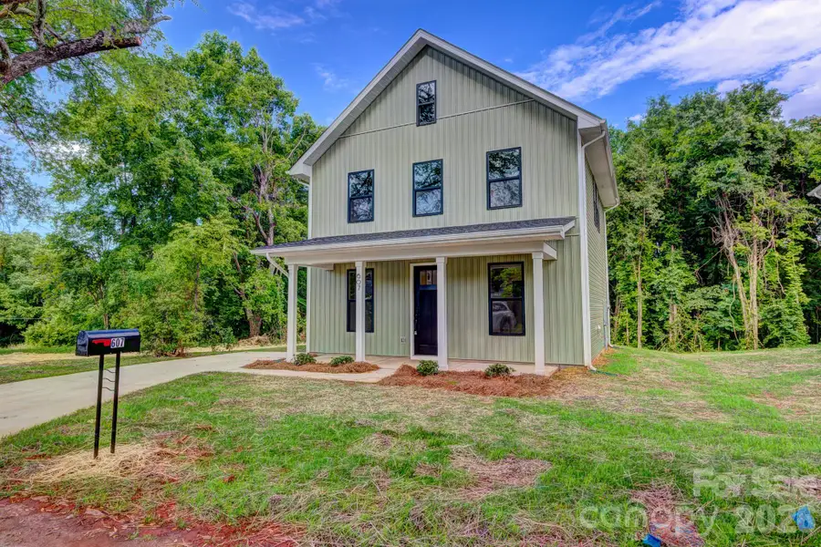 Front exterior of a new home in , Shelby, NC, highlighting curb appeal (Image 2). Front exterior of a new home in , Shelby, NC, highlighting curb appeal (Image 2).
