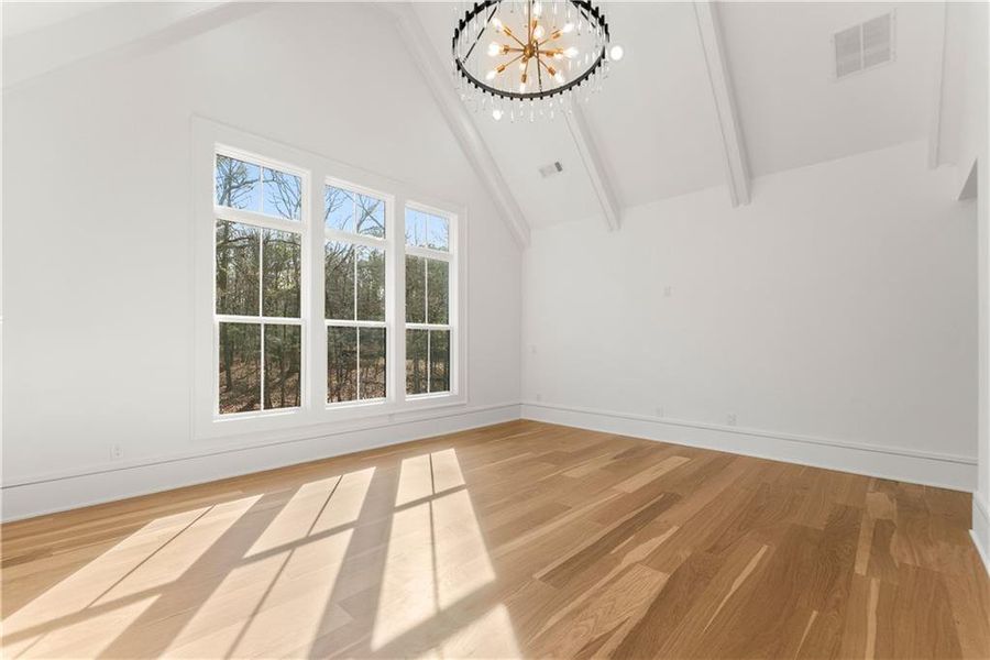 Spacious, unfurnished interior of a new home in , Loganville (Image 77). Spacious, unfurnished interior of a new home in , Loganville (Image 77).