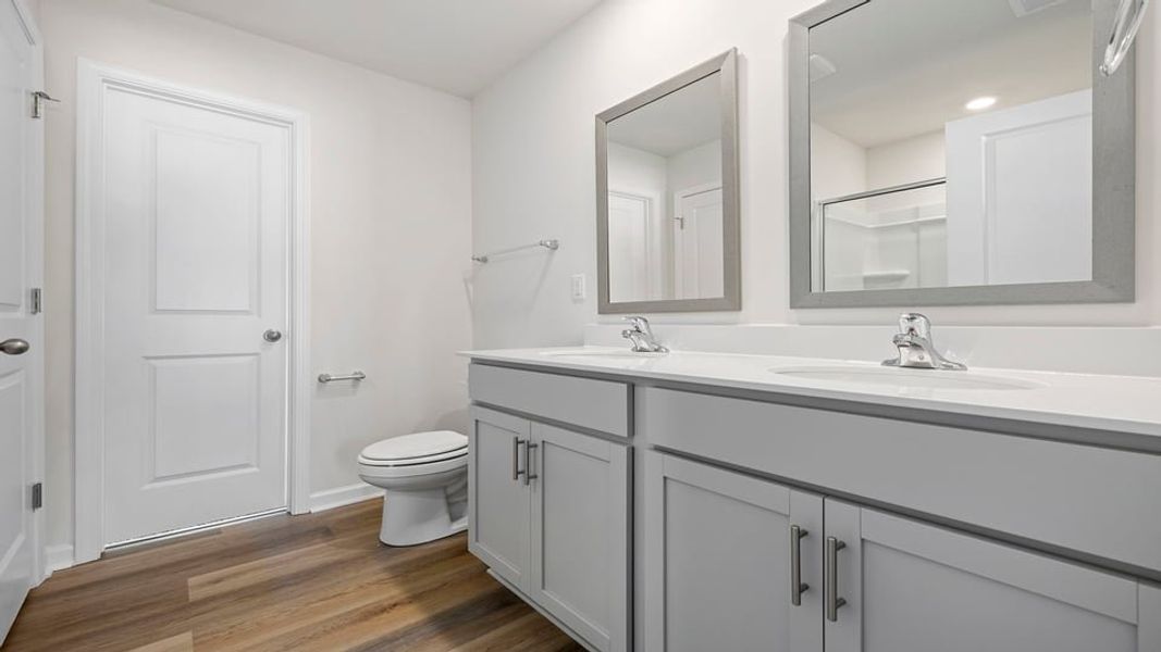 Furnished interior view inside a new home in Varner Station, Woodruff (Image 13).
