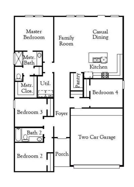 Floorplan – Representative Photo