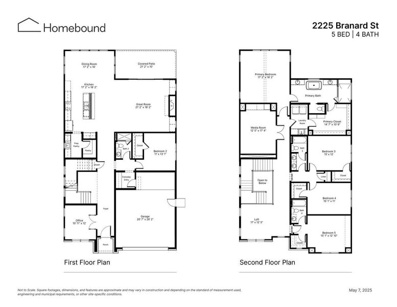 2D floor plan layout of this home in , Houston, TX (Image 3).