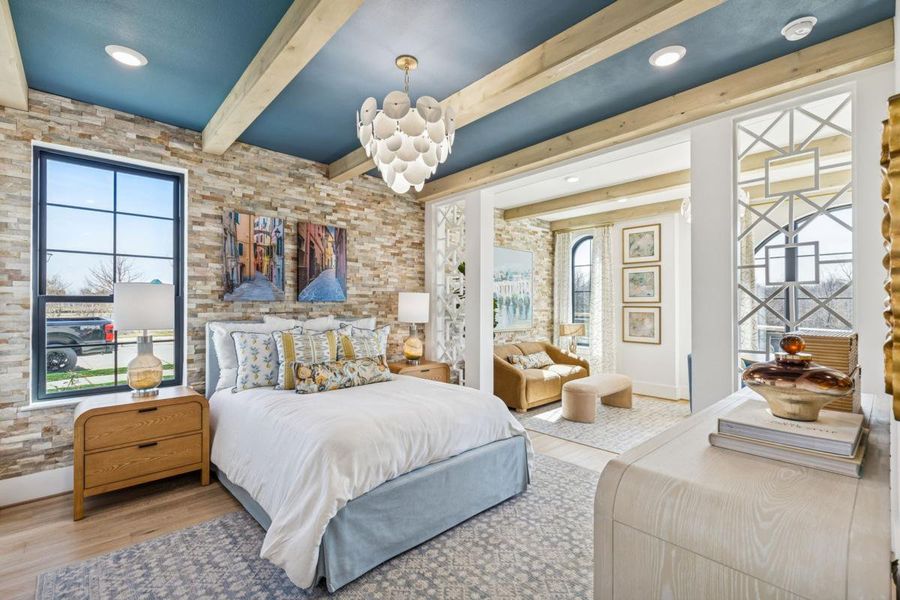 Representative furnished interior of a home built from the Grand Park Place by Grand Homes in Park Place, Prosper (Image 11).