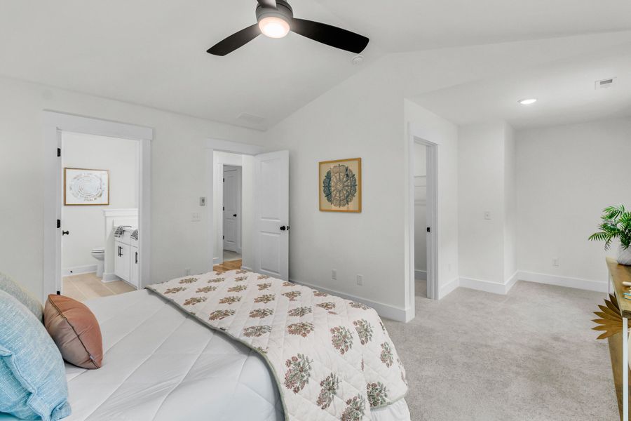 Furnished interior view inside a new home in , Johns Island (Image 16). Furnished interior view inside a new home in , Johns Island (Image 16).