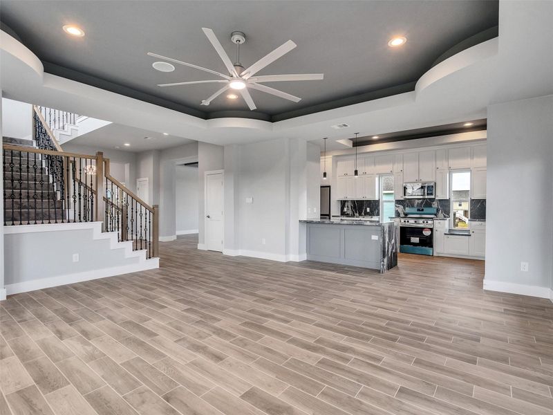 Furnished interior view inside a new home in , Galveston (Image 12).