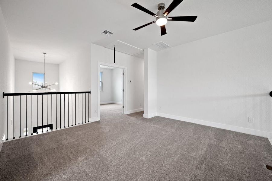 Spacious, unfurnished interior of a new home in Santa Rita Ranch, Liberty Hill (Image 12).