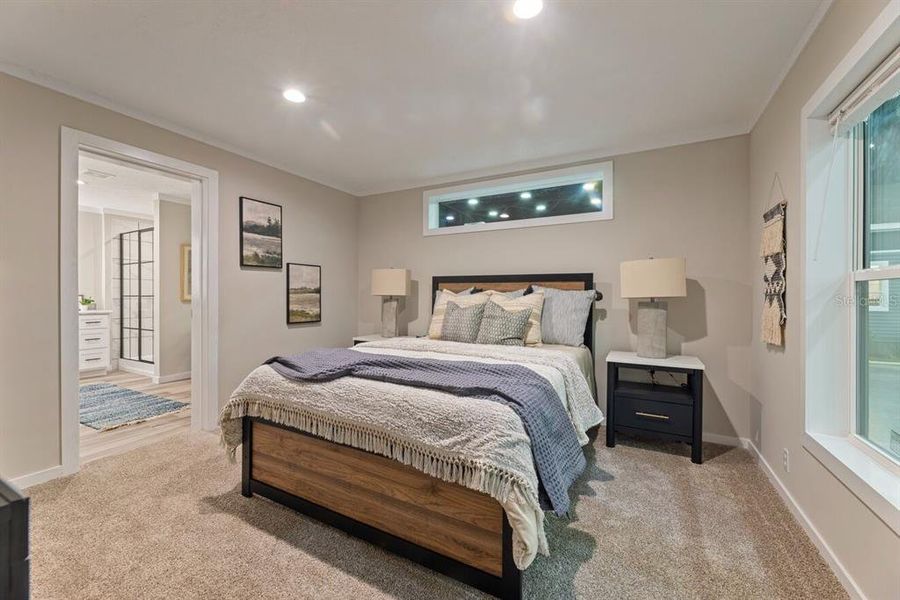 Furnished interior view inside a new home in , Okeechobee (Image 29).