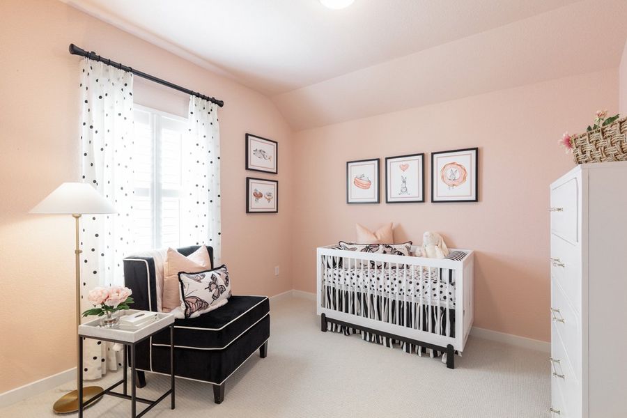 Representative Secondary Bedroom - some options shown Representative Secondary Bedroom - some options shown
