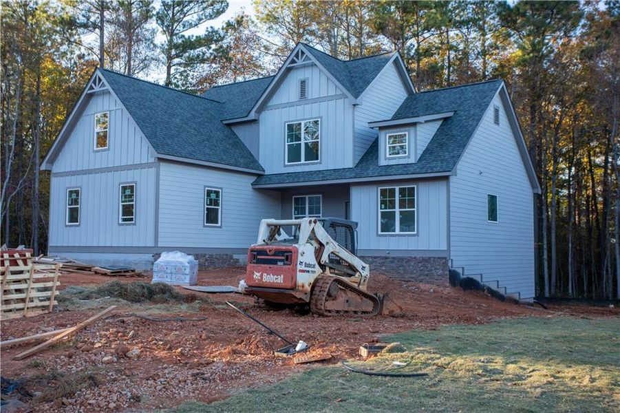 In-progress construction of a new home in , Villa Rica, GA (Image 18). In-progress construction of a new home in , Villa Rica, GA (Image 18).
