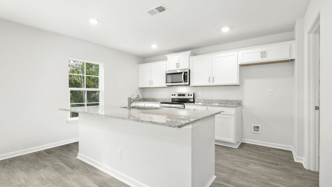 Furnished interior view inside a new home in Country Creek, Lexington (Image 3). Furnished interior view inside a new home in Country Creek, Lexington (Image 3).