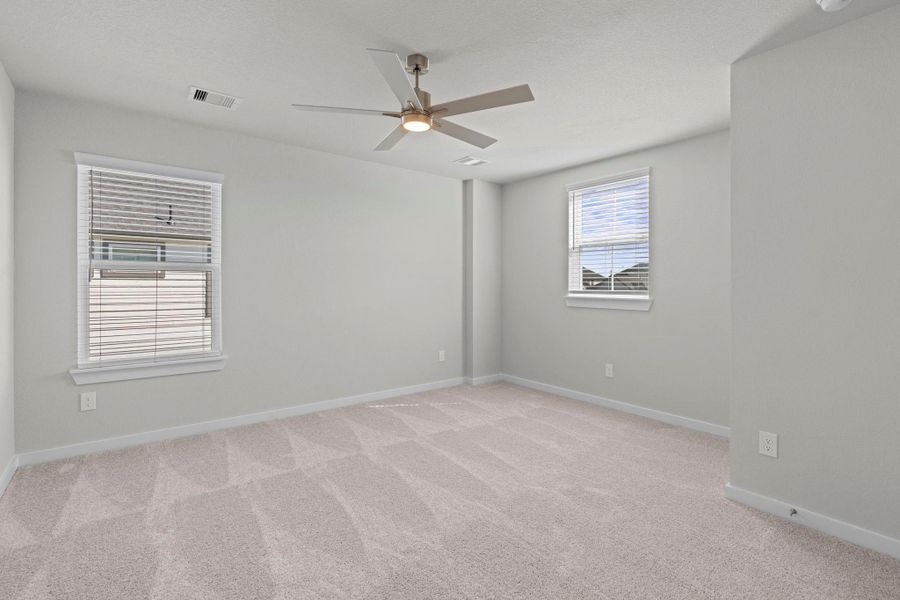 Spacious, unfurnished interior of a new home in Briarwood Crossing, Rosenberg (Image 31). Spacious, unfurnished interior of a new home in Briarwood Crossing, Rosenberg (Image 31).