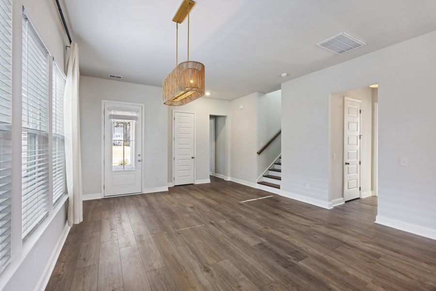 Spacious, unfurnished interior of a new home in Sweetgrass at Summers Corner, Summerville (Image 23). Spacious, unfurnished interior of a new home in Sweetgrass at Summers Corner, Summerville (Image 23).