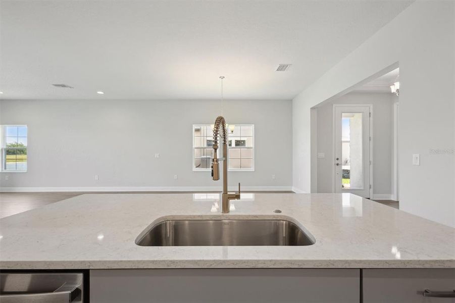 Furnished interior view inside a new home in Two Rivers, Zephyrhills (Image 3).