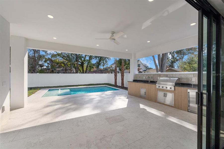 Exterior details and patio area of a home in College Park, Orlando (Image 27). Exterior details and patio area of a home in College Park, Orlando (Image 27).