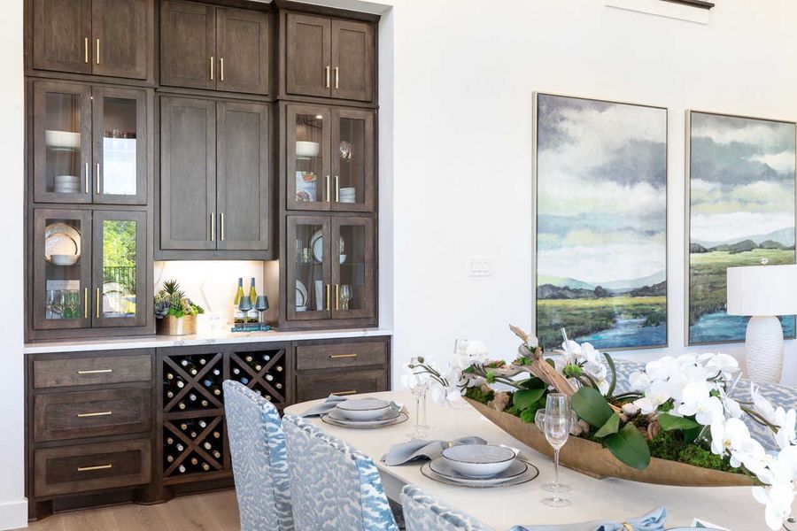 Representative Dining Room - some options shown