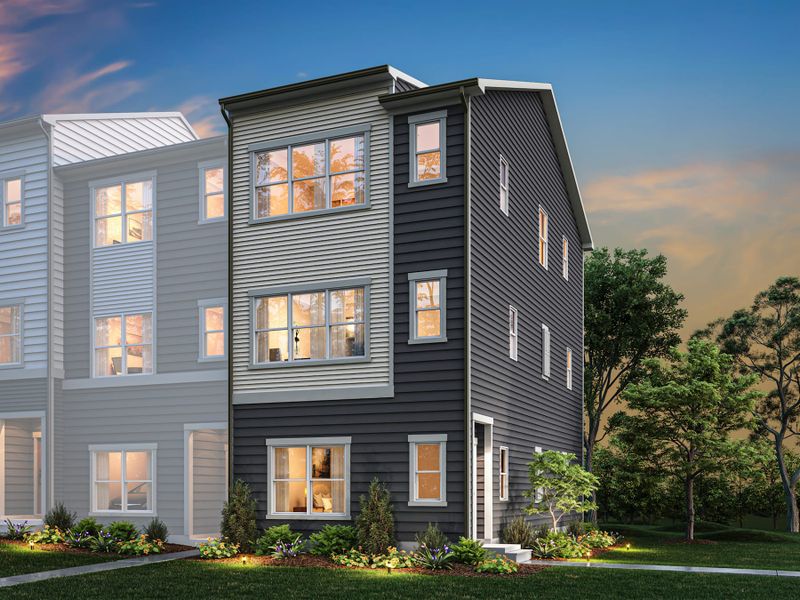 Image 12 representing the Rockwell by Tri Pointe Homes in Context at Oakhurst, Charlotte, NC. Image 12 representing the Rockwell by Tri Pointe Homes in Context at Oakhurst, Charlotte, NC.