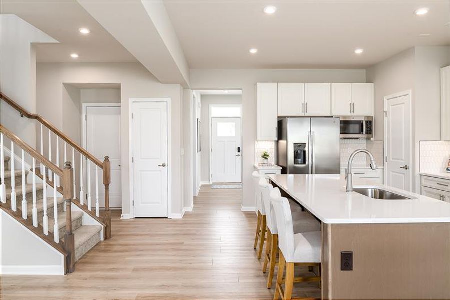 Furnished interior view inside a new home in Emory Park, Five Forks (Image 5).