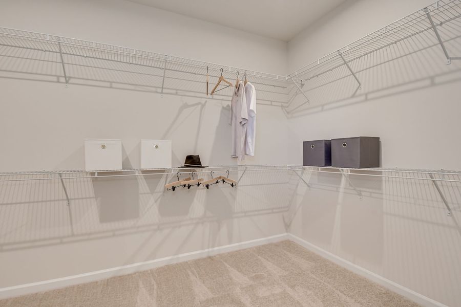 Walk In Closet in Primary Bedroom