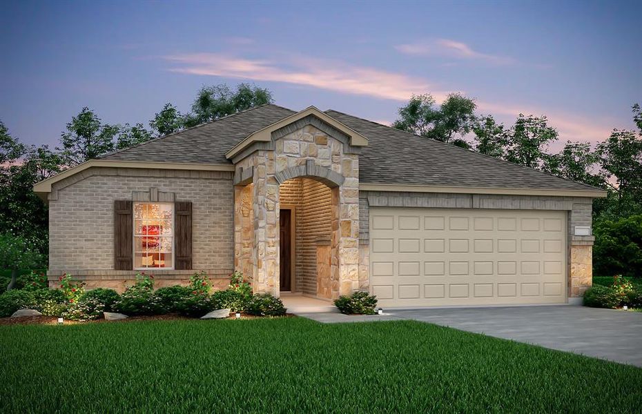 COMING SOON CONSTRUCTION: Stunning single story home soon to be available at Townsend Green in Denton