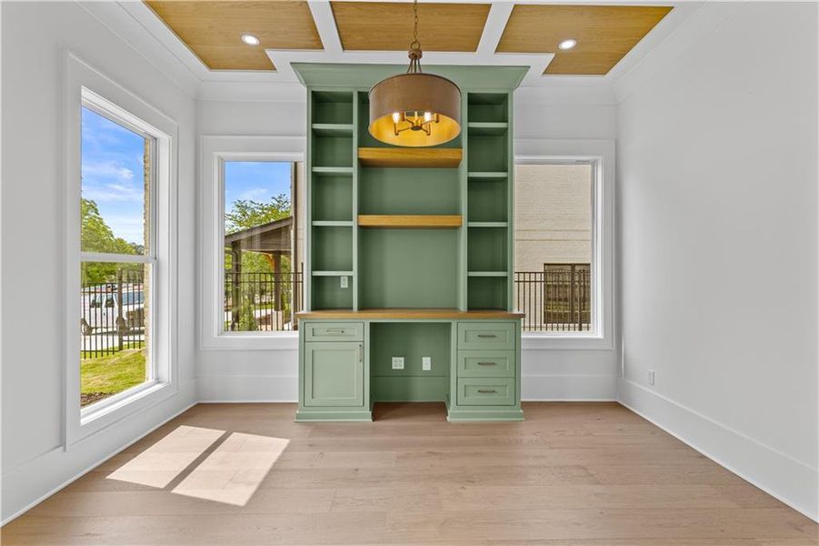 Furnished interior view inside a new home in , Buford (Image 17). Furnished interior view inside a new home in , Buford (Image 17).