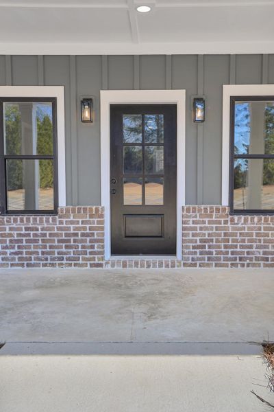 Exterior details and patio area of a home in , St. Stephen (Image 19).