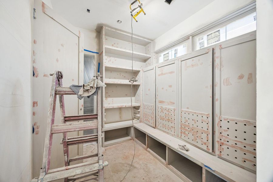 In-progress construction of a new home in , West University Place, TX (Image 12).