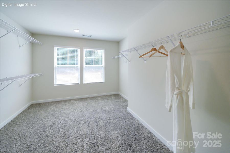 Digital Image Similar - Spacious Primary Closet