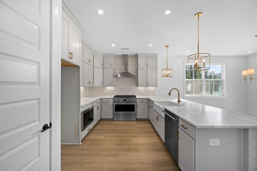Furnished interior view inside a new home in , Johns Island (Image 5).