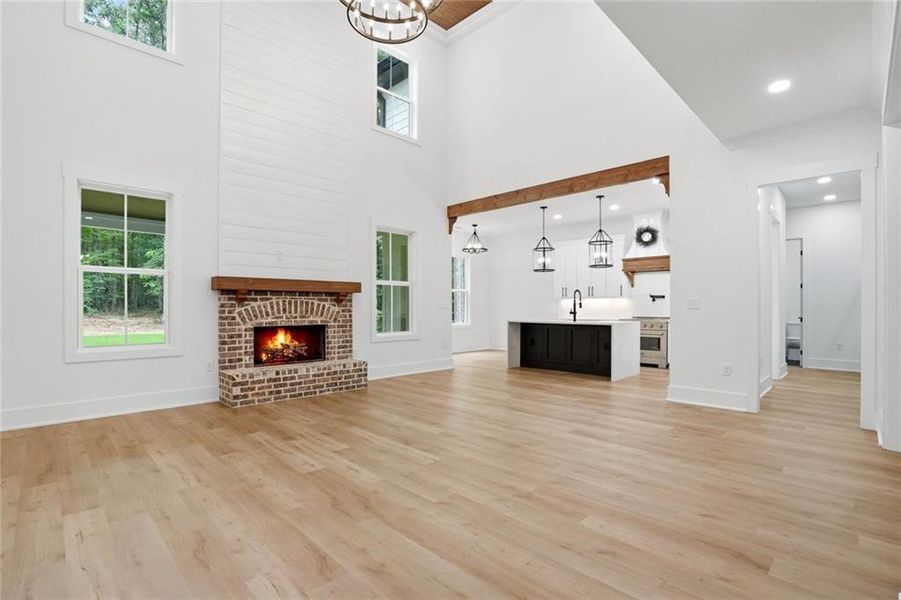 Spacious, unfurnished interior of a new home in , Covington (Image 25).