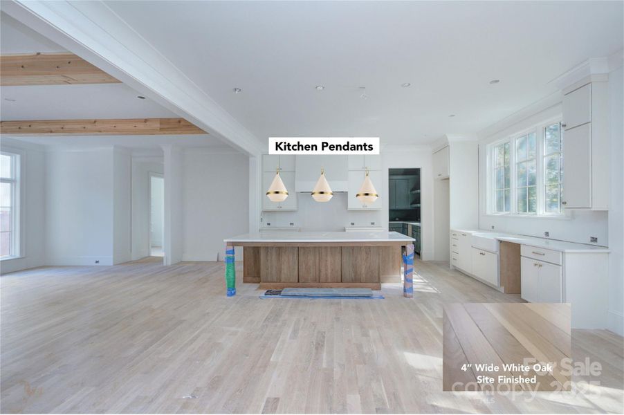 Another view of expansive kitchen and great room Another view of expansive kitchen and great room