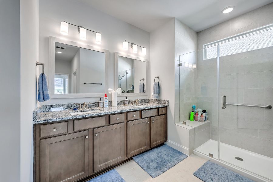 Furnished interior view inside a new home in Del Webb Charleston at Nexton, Summerville (Image 9). Furnished interior view inside a new home in Del Webb Charleston at Nexton, Summerville (Image 9).