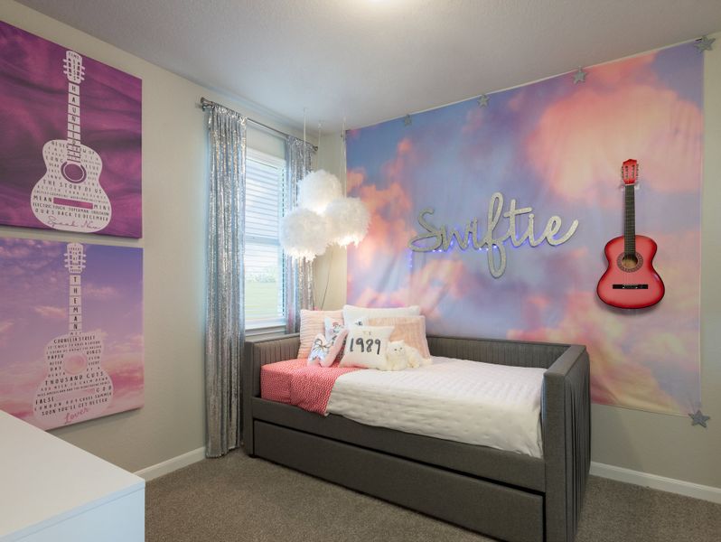 Furnished interior view inside a new home in Carmel Ranch, Schertz (Image 10).