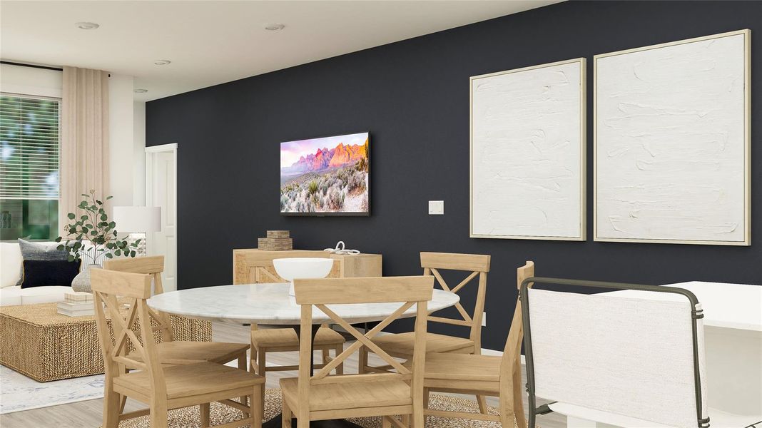 Furnished interior view inside a new home in Winfield Park, Hutto (Image 11). Furnished interior view inside a new home in Winfield Park, Hutto (Image 11).