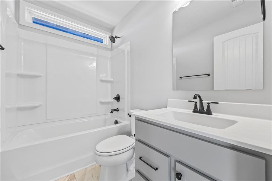 Furnished interior view inside a new home in , Hoschton (Image 8).