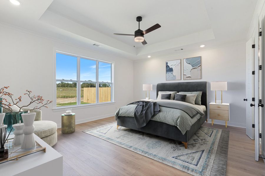 Furnished interior view inside a new home in Lockwood, Collierville (Image 11).