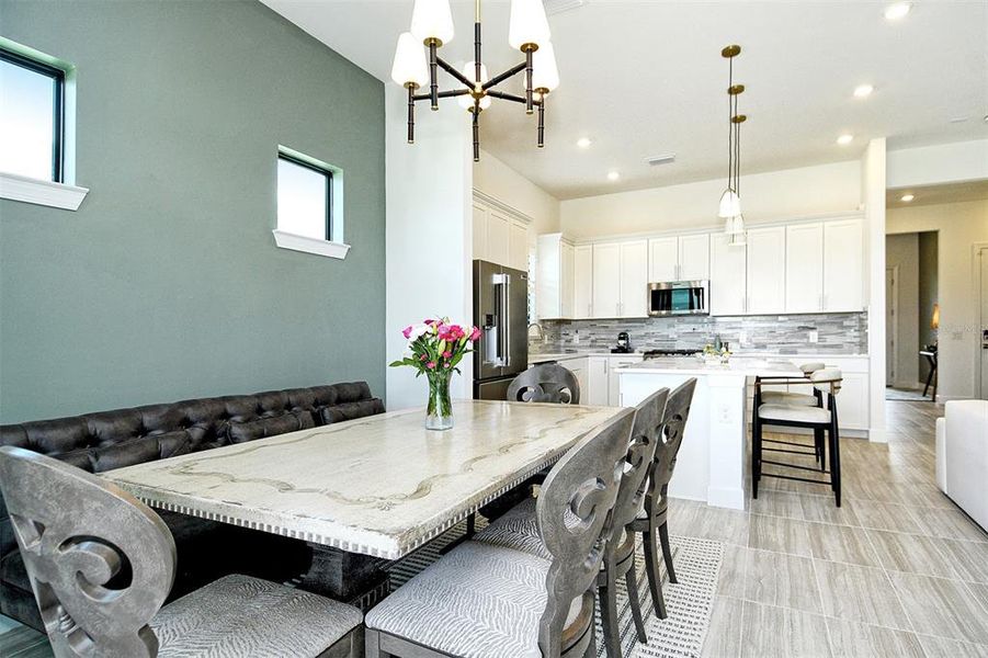 Furnished interior view inside a new home in , Nokomis (Image 13).