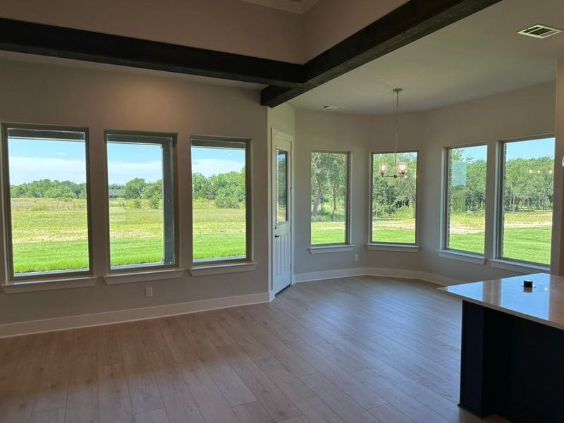 Spacious, unfurnished interior of a new home in Fannin Ranch, Leonard (Image 22).