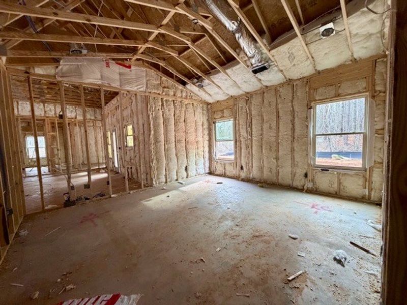 In-progress construction of a new home in Forrest Farms, Greenville, GA (Image 6).
