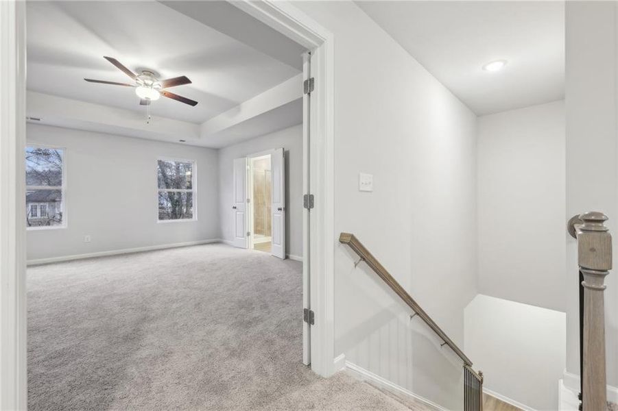 Spacious, unfurnished interior of a new home in Stephen's Landing, Loganville (Image 30).