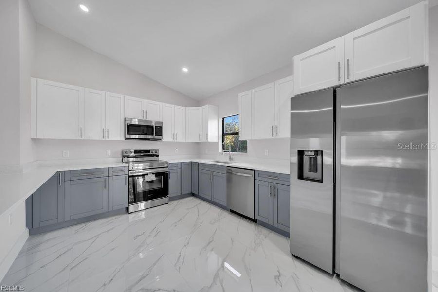 Furnished interior view inside a new home in , Lehigh Acres (Image 13).