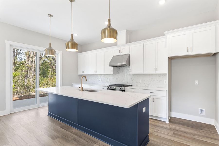 Representative furnished interior of a home built from the Pearl by Brock Built in Nautilus Pointe, Inlet Beach (Image 8).