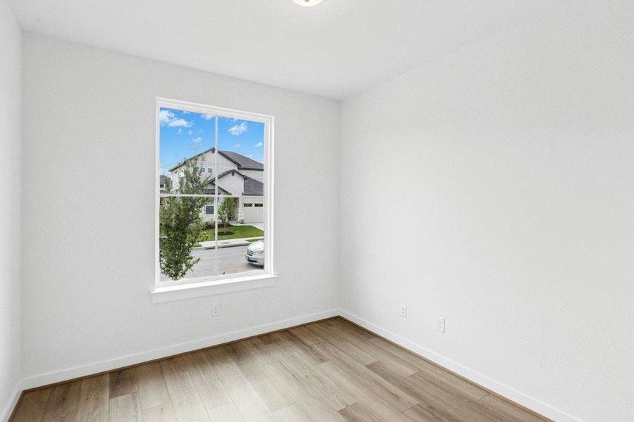 Spacious, unfurnished interior of a new home in University Heights, Round Rock (Image 23). Spacious, unfurnished interior of a new home in University Heights, Round Rock (Image 23).
