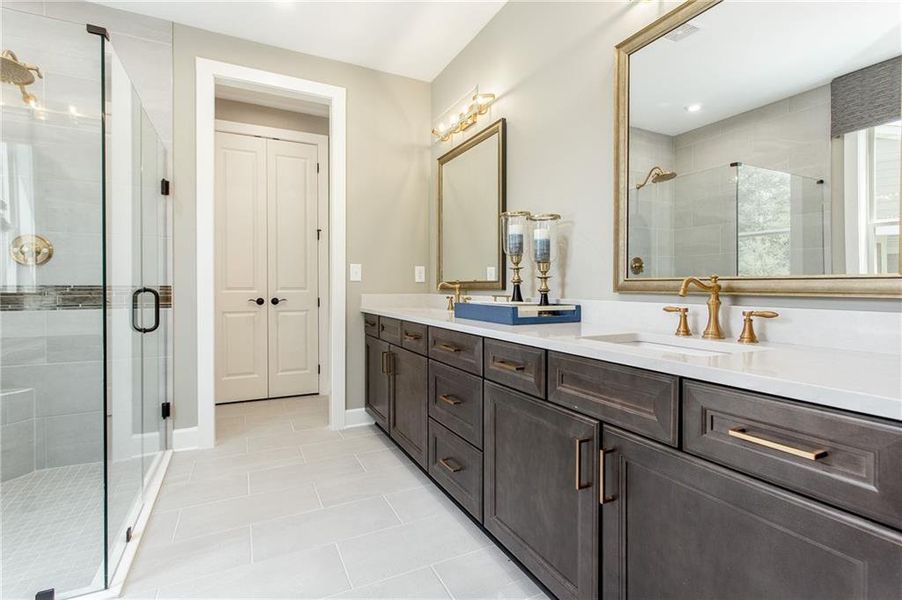 Furnished interior view inside a new home in Cresswind Georgia at Twin Lakes, Hoschton (Image 7). Furnished interior view inside a new home in Cresswind Georgia at Twin Lakes, Hoschton (Image 7).