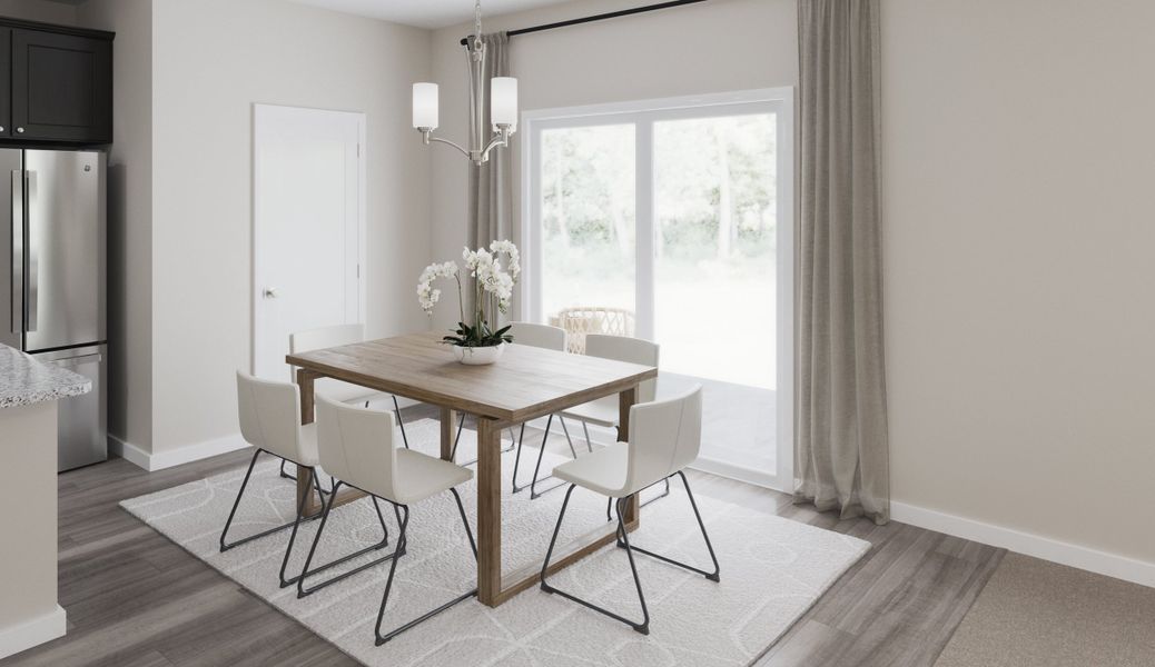 Representative furnished interior of a home built from the Beacon by Fischer Homes in Cherry Glen, Euharlee (Image 11).