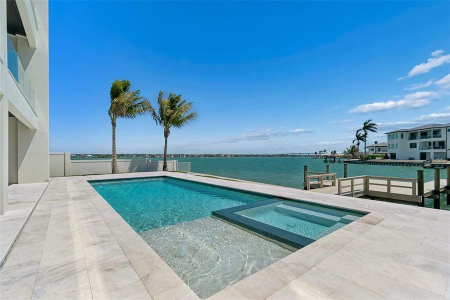 Exterior details and patio area of a home in , Belleair Beach (Image 32).