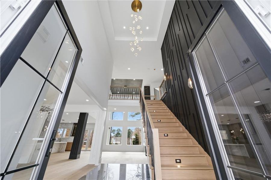 Furnished interior view inside a new home in , Buford (Image 6).