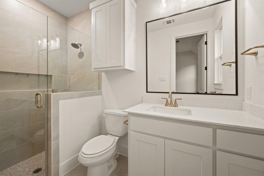 Furnished interior view inside a new home in NorthGlen, Haslet (Image 5).