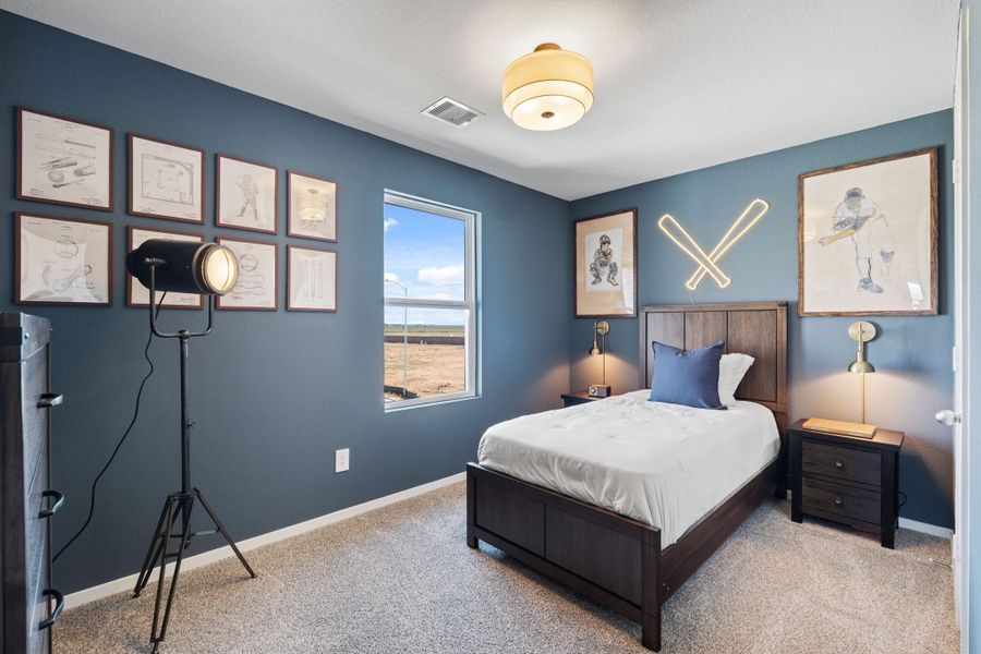 Furnished interior view inside a new home in Newport Pointe, Crosby (Image 22).